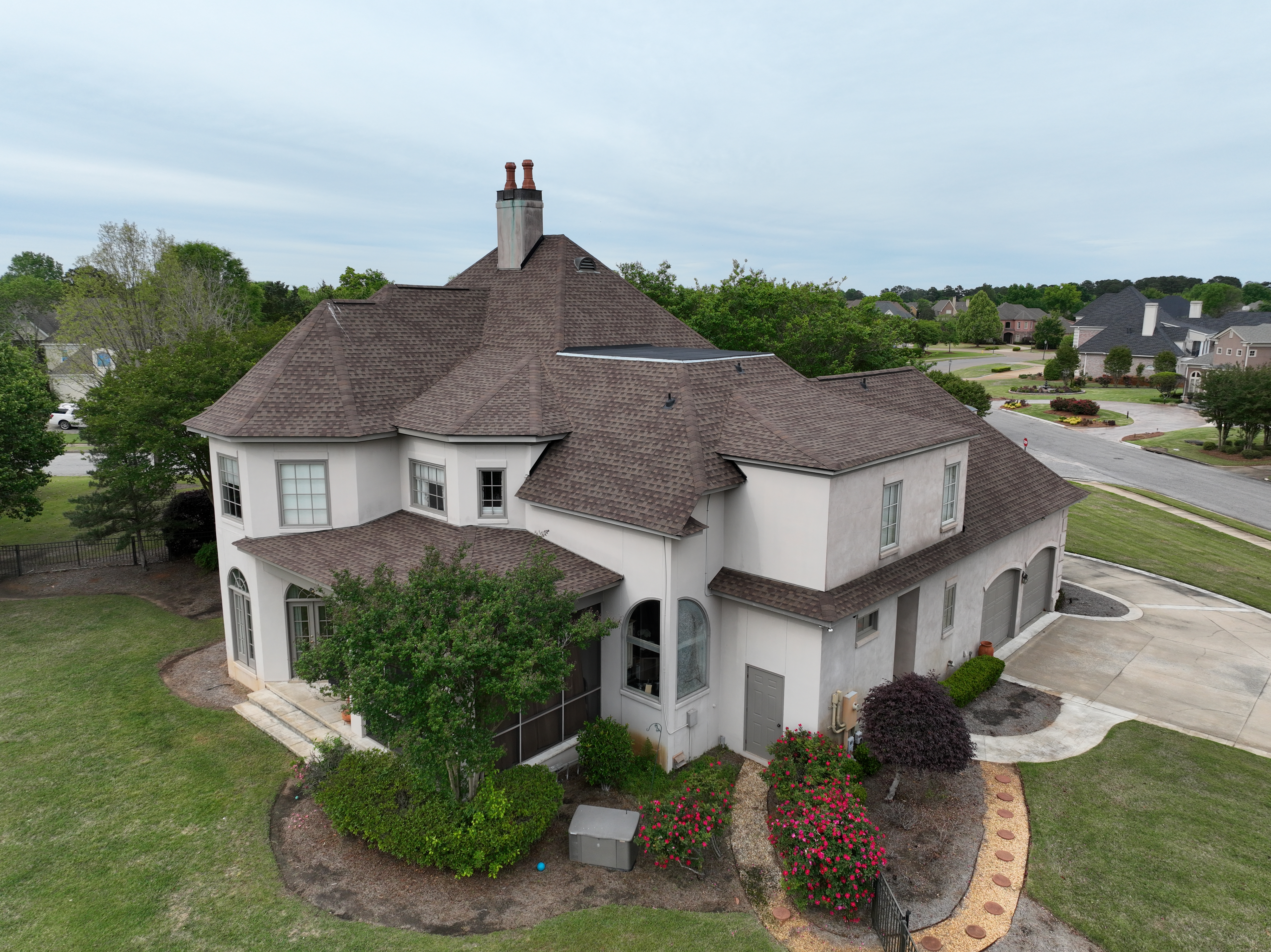 Residential roofing project Atlanta