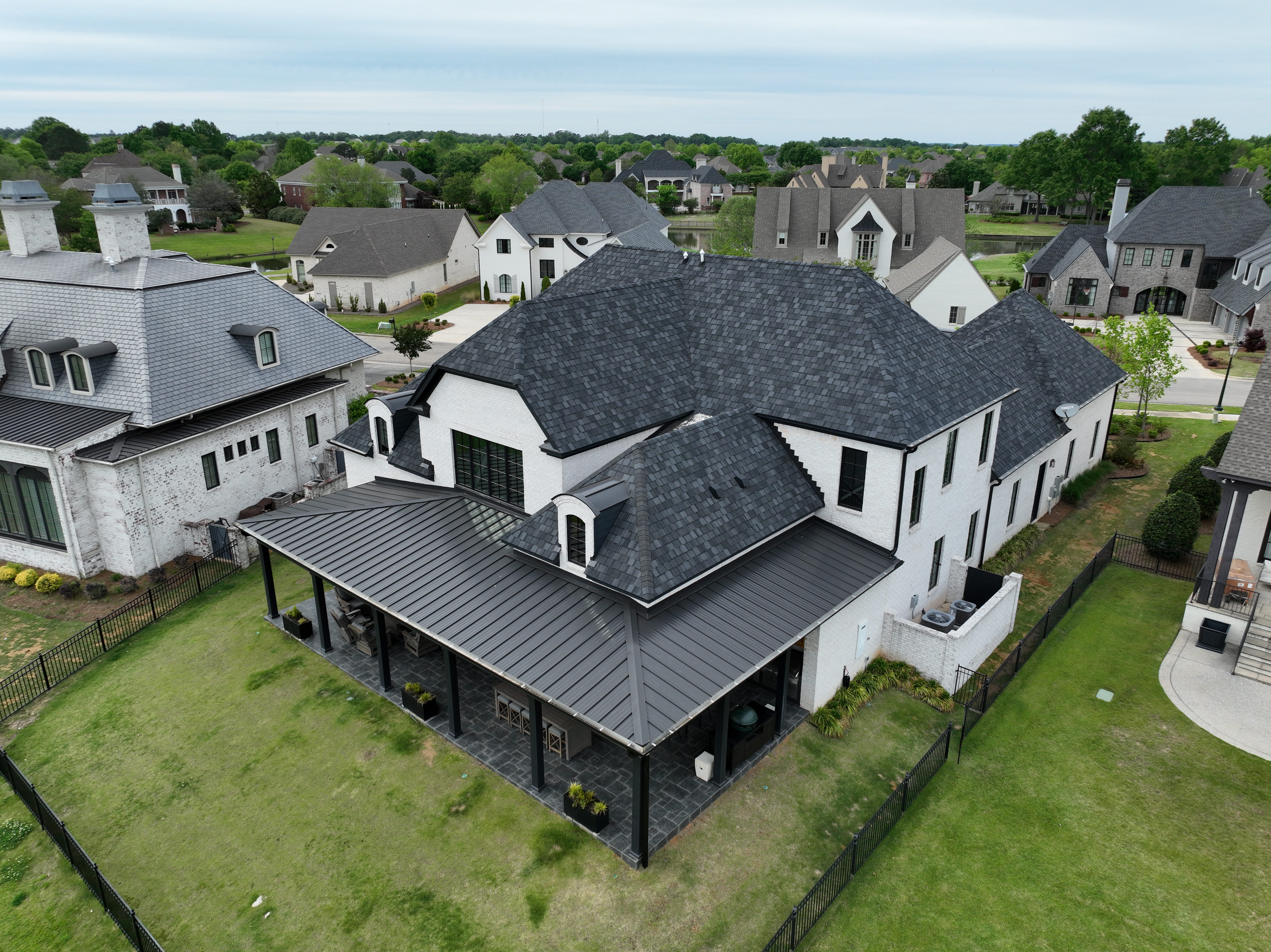Elevated Solutions completed roof